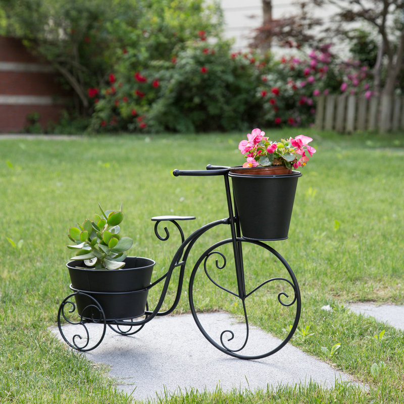 Glitzhome Tricycle Plant Stand & Reviews Wayfair
